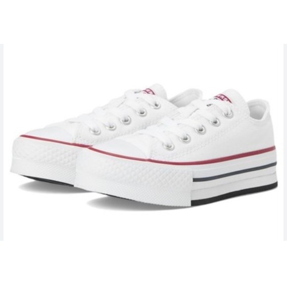 Converse Other - Converse Chuck Taylor All Star Eva Lift Platform White Youth 11 New